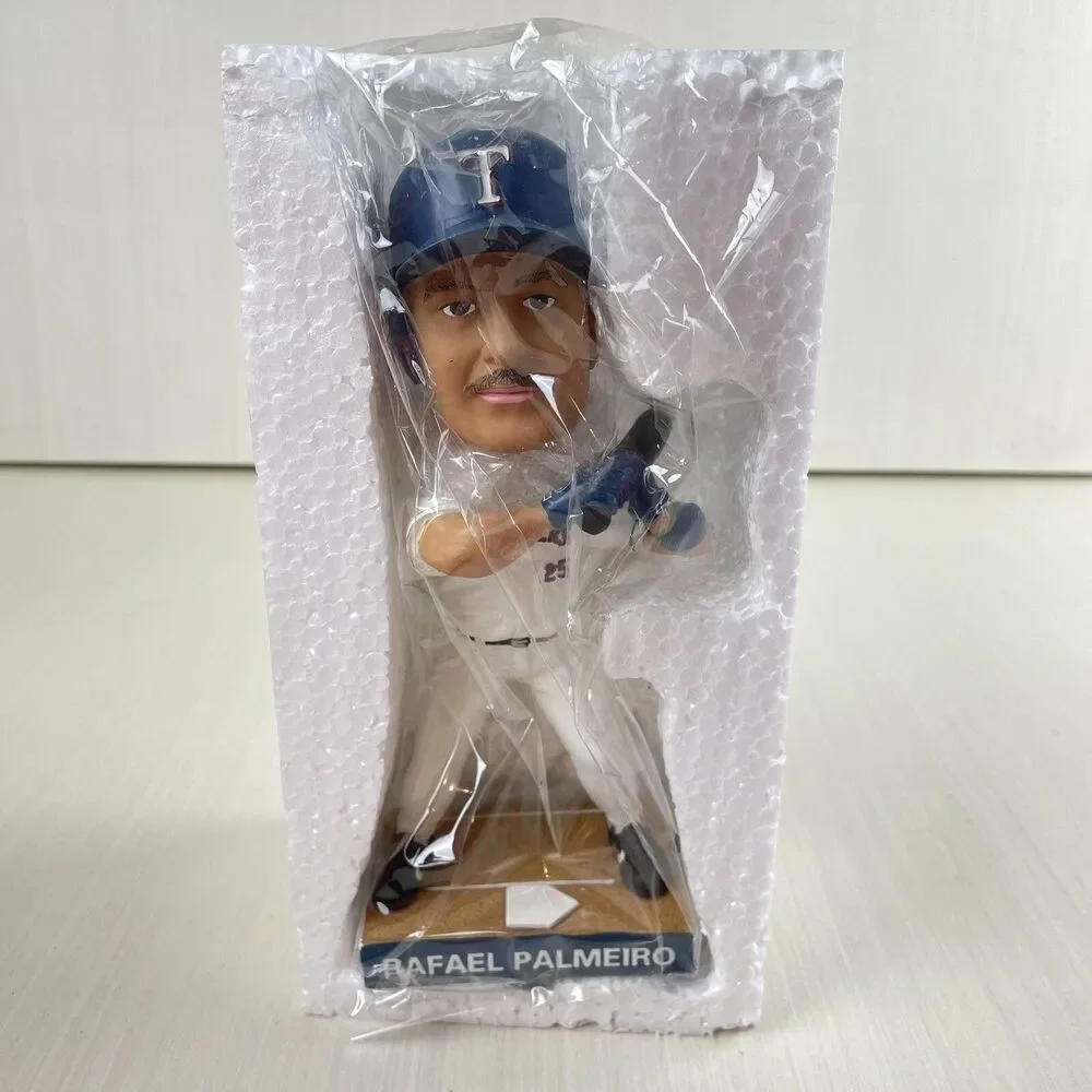 Rafael Palmeiro Texas Rangers Bobblehead 9” Raffy #25 MLB Baseball Vintage 2003